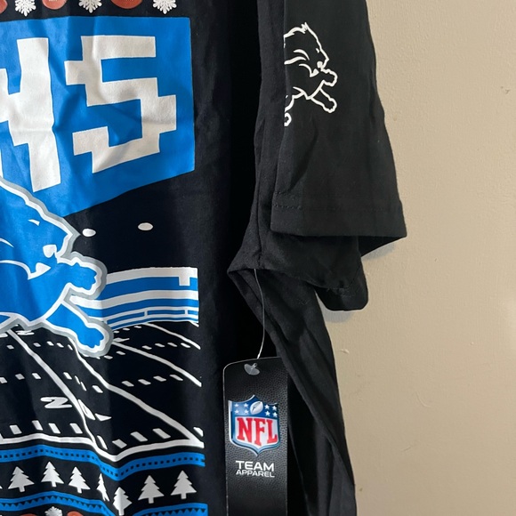 NFL brand T Shirt Detroit Lions 2XL New with tags great Christmas gift - Picture 2 of 3